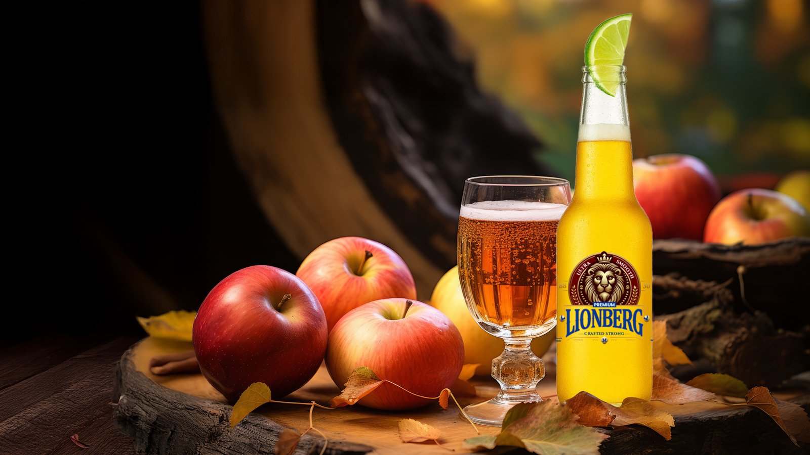 LIONBERG APPLE BEER